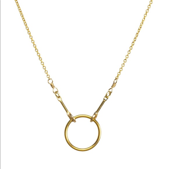 Dogeared New Gold Karma Necklace - Picture 2 of 3